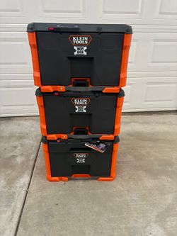 Klein ModBox 3 stack rolling tool cart