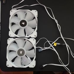 White Corsair RGB Fan