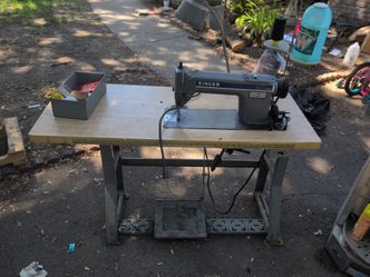 Singer commercial sewing machine
