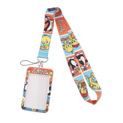Warner Brothers - Tweety and Sylvester - Lanyard Keychain Cardholder USB Holder