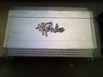 Hifonics Amplifiers/D-Class 2200watts W 2)12" Subs (Infinity) $300All// Obo