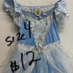 Cinderella Dress Size 4