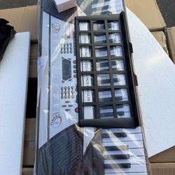 5W Portable Electronic Keyboard Instrument Piano 61 Keys LED Display