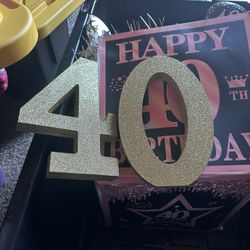 40 Birthday Themed 