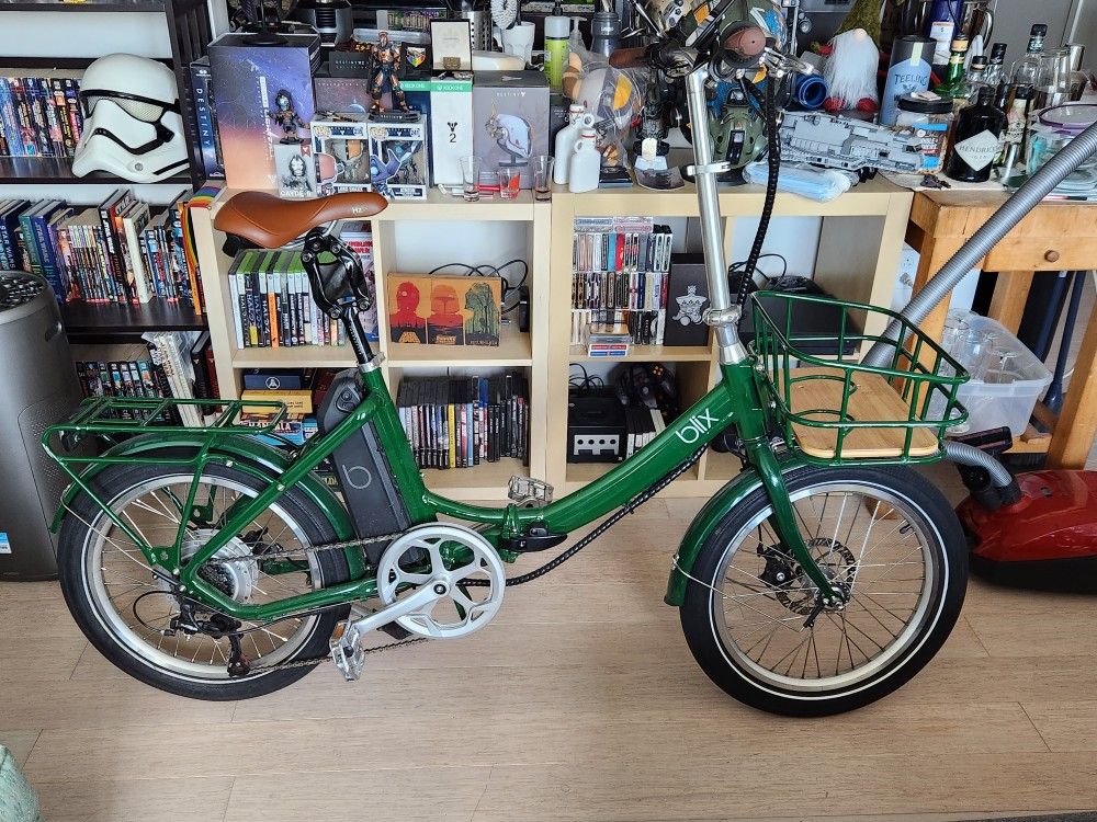 Green Blix Vika+ Flex Electric Bike
