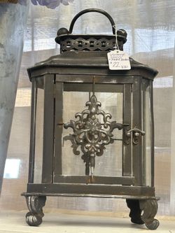 Vintage Lantern Candle Decor
