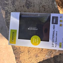 External USB Storage 250gb