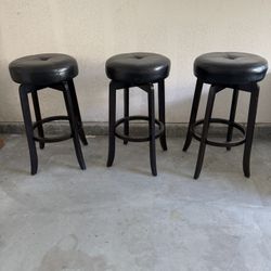 3 Bar stools 30” Tall