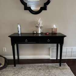 Console Table  with Mirror