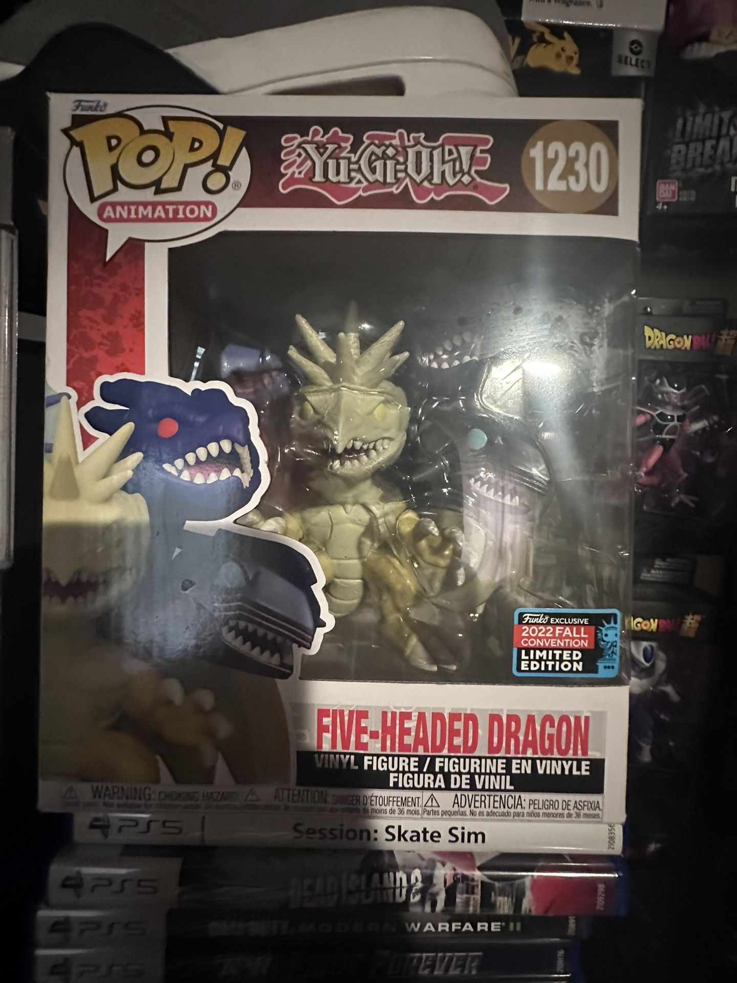 5 Headed YuGiOh Funko