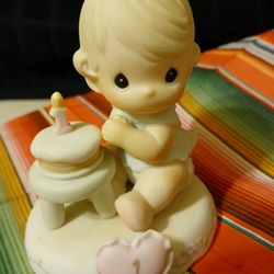 Vintage 1994 Ernesto Collection Precious Moments Baby Girls First Birthday