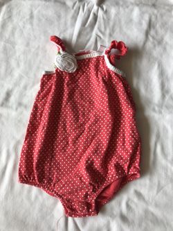 Polka dot onesie