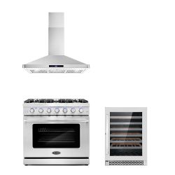 NEW OPEN BOX PACKAGE ITEMS  - RANGE DISHWASHER HOOD COOKTOP