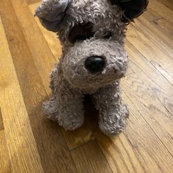 TY silk terrier DOG shell plush Stuffed Animal