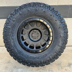Method 17” Wheels & Nitto 35x12.50-17 Ridge Grappler Or TOYO RT TIRES  For. Truck Jeep Suv (Mew deal)