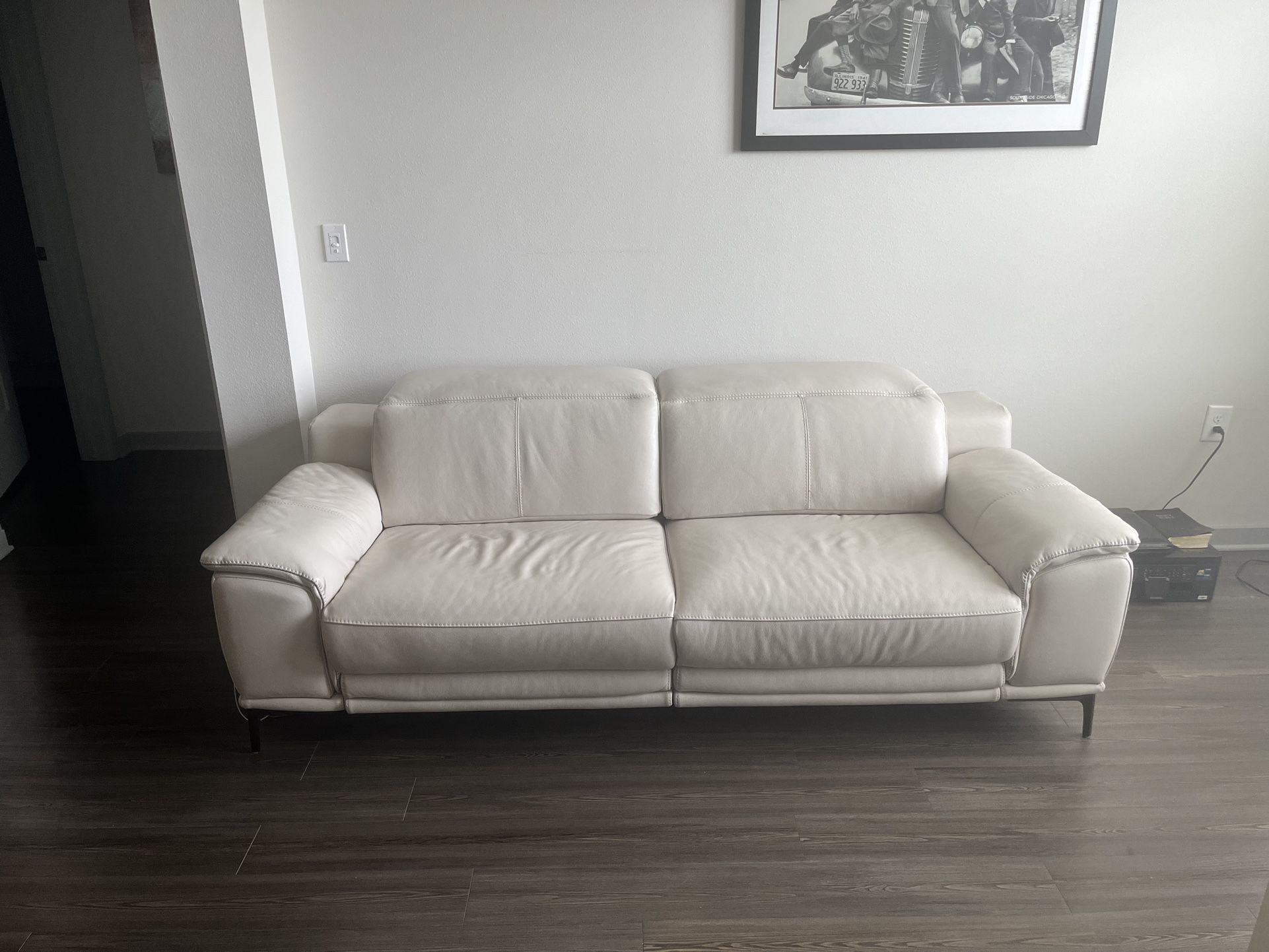 brand new leather sofa