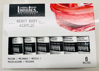 New Liquitex Professional Heavy Body Acrylic Paint Set