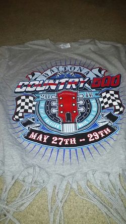 Daytona Country 500 Inaugural Event 2016 Concert Shirt