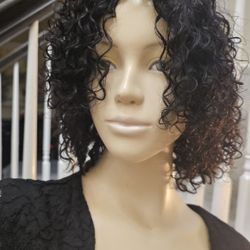 10inch Human Hair Wig New 