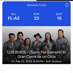 Los Bukiss  2 Tickets