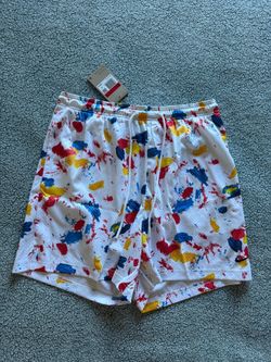 Nike Dri-FIT Practice Mesh Shorts Paint Splatter
