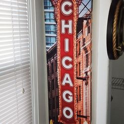 Chicago Canvas Light Up Picture
