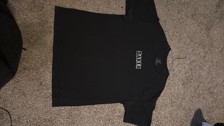 large black baker shirt