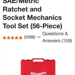 Mmilwaukee Socket. Set