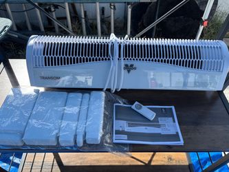 Fan rotates air
