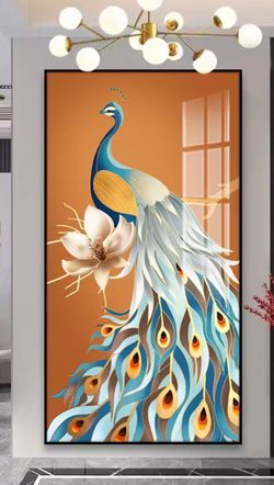 Large Modern Panoramic Canvas Wall Art (24" x 47" / 60x120cm)