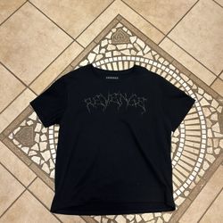 Revenge Lightning Embroidered Tee