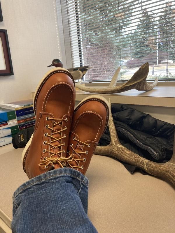 Red Wing Mock Toe Boots 10.5 Size