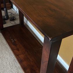 Solid Wood Entry Table