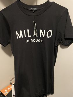 MILANO DI ROUGE TEE MENS XS BLACK 