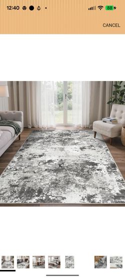BEIMO Area Rugs 8x10 for Living Room Bedroom, Modern Abstract Machine Washable Rug, Large Soft Low Pile Floor Carpet with Non Slip Backing for Dining 