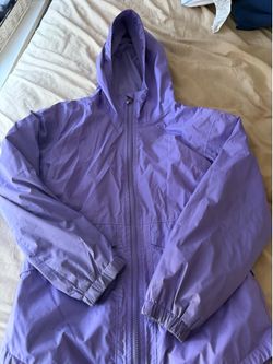 Columbia kid’s raincoat, size medium