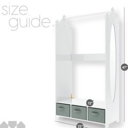 Dress Up Storage Princess closet.