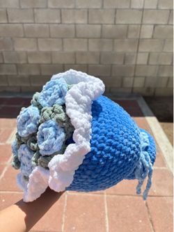 Crochet bouquet plushie