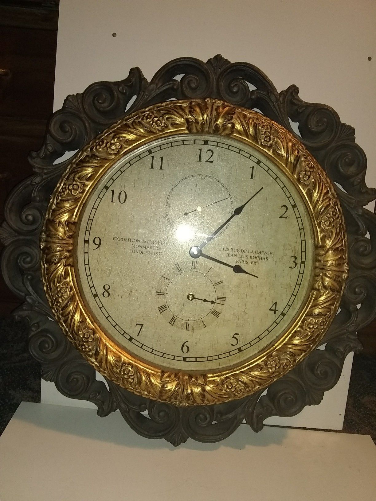 The Bombay Company Horological Clock
