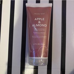 Apple and almond shower gel
