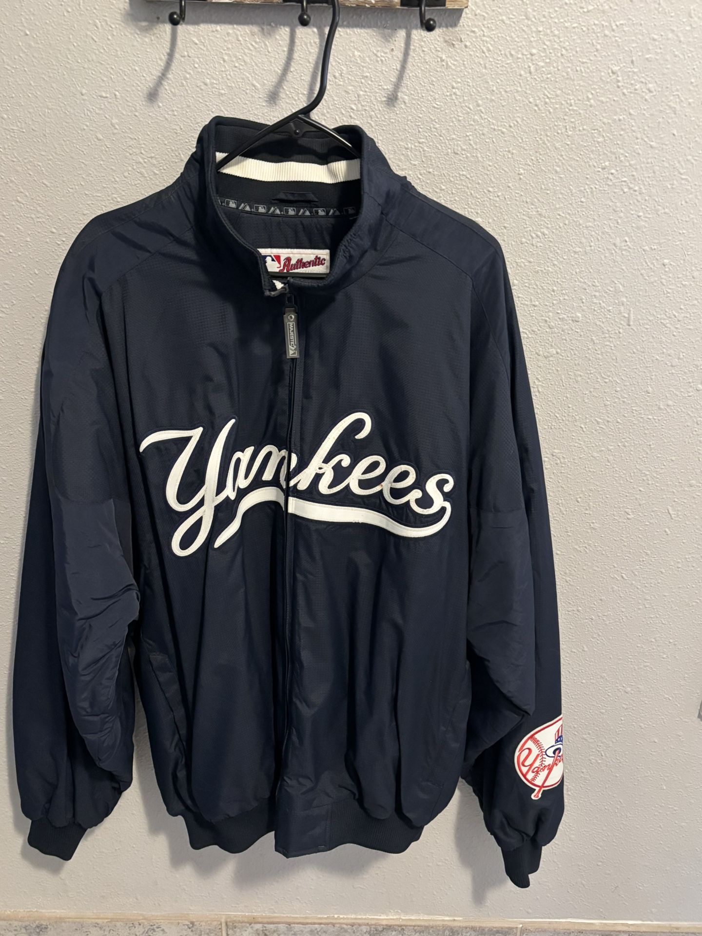 Authentic Majestic Yankees Jacket Vintage New York Yankees
