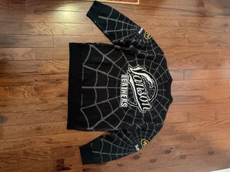 Supreme x Vanson Leathers Spider Web Sweater