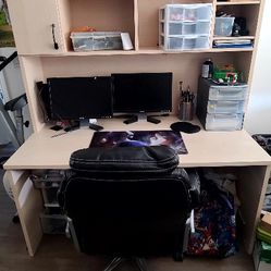 2 Part Top And Bottom  Desk.