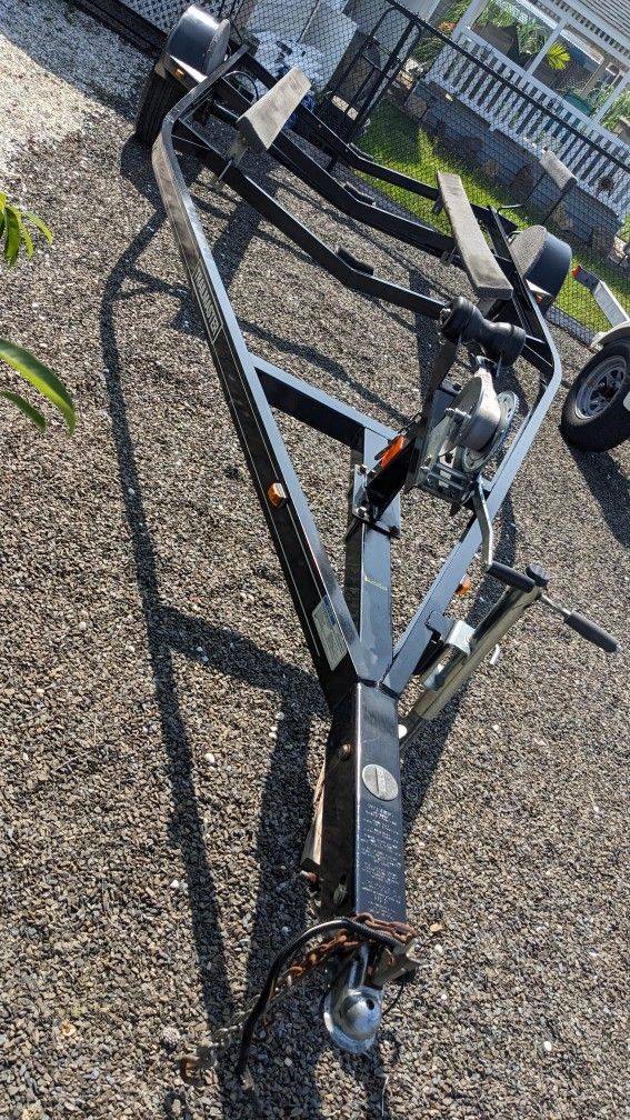 Like New Trailstar Boat Trailer For 17 To 19 Ft Size. 3700 Lb Weight Rating