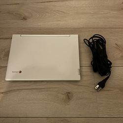 Lenovo Chromebook and Charging Cable