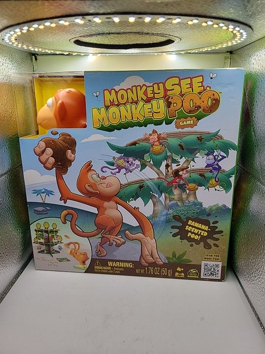 Monkey See , Monkey Poo Children's Game Spin Master Games - Brand New -