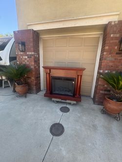 Colonial Electric Fireplace Heater