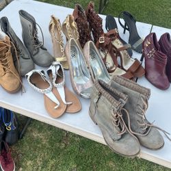 Woman’s Shoes 6 Pairs 