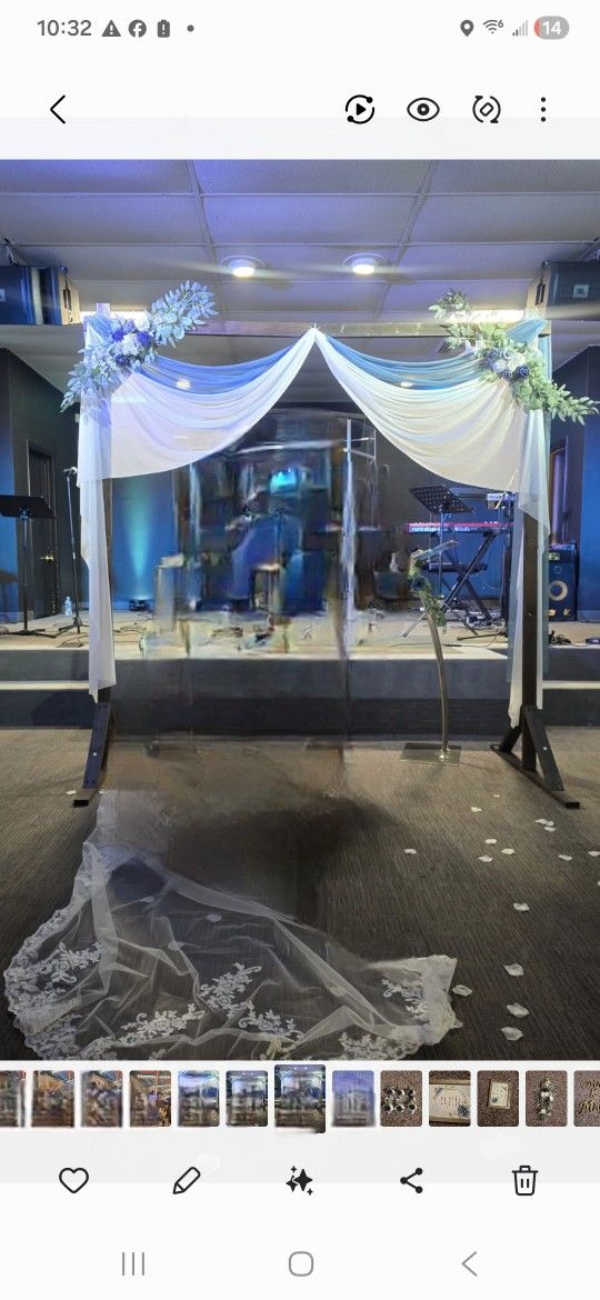 Dusty Blue Wedding Decor