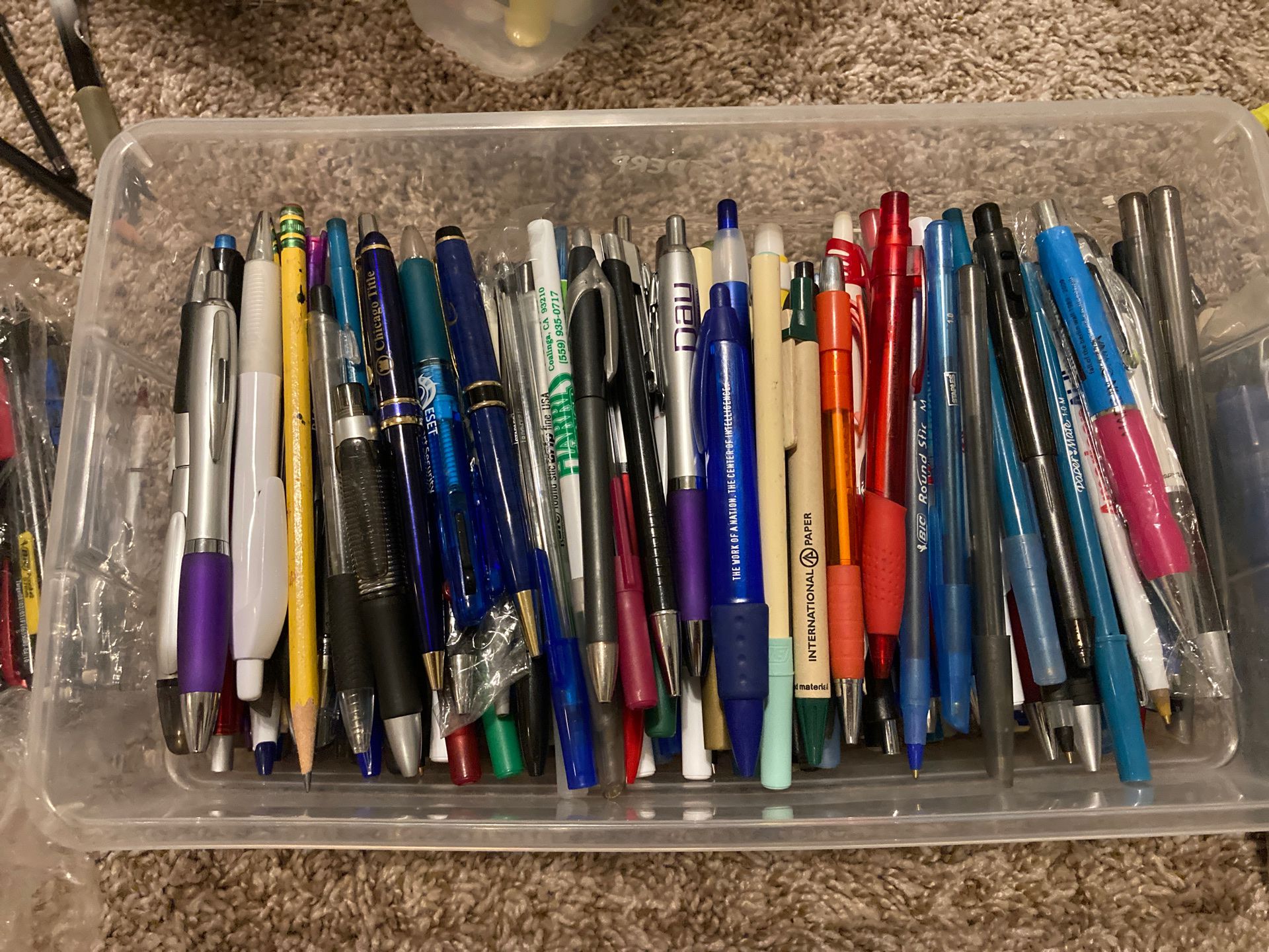 200+ pens and pencil school and office supplies